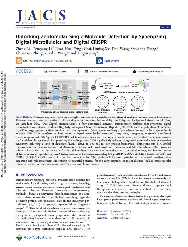 Unlocking Zeptomolar Single-Molecule Detection by Synergizing Digital Microffuidics and Digital CRISPR