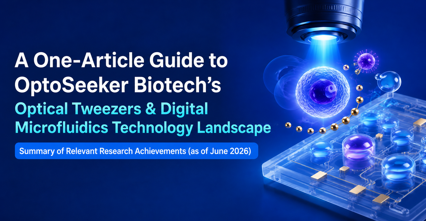 Research Highlights | OptoSeeker’s OET & Digital Microfluidics Landscape (Through June 2026)
